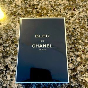 Unopened-New 100ml bottle of Chanel Bleu.